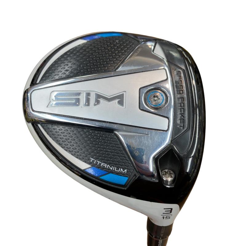 【中古】 テーラーメイド SIM 3W フェアウェイウッド FW TENSEI SILVER TM50(FW) (フレックスSR) メンズ 男性用 右利き 右用 Cランク ゴルフクラブ｜ゴルフパートナー 中古クラブ店