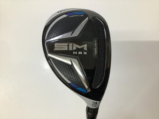 【中古】 テーラーメイド SIM MAX U3 ユーティリティ UT KBS MAX85 JP (フレックスS) メンズ 男性用 右利き 右用 Cランク ゴルフクラブ