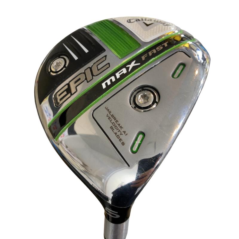 【中古】 キャロウェイ EPIC MAX FAST 5W レディース フェアウェイウッド FW ELDIO for CW 40(FW) (フレックスL) レディース 女性用 右利き 右用 Cランク ゴルフクラブ