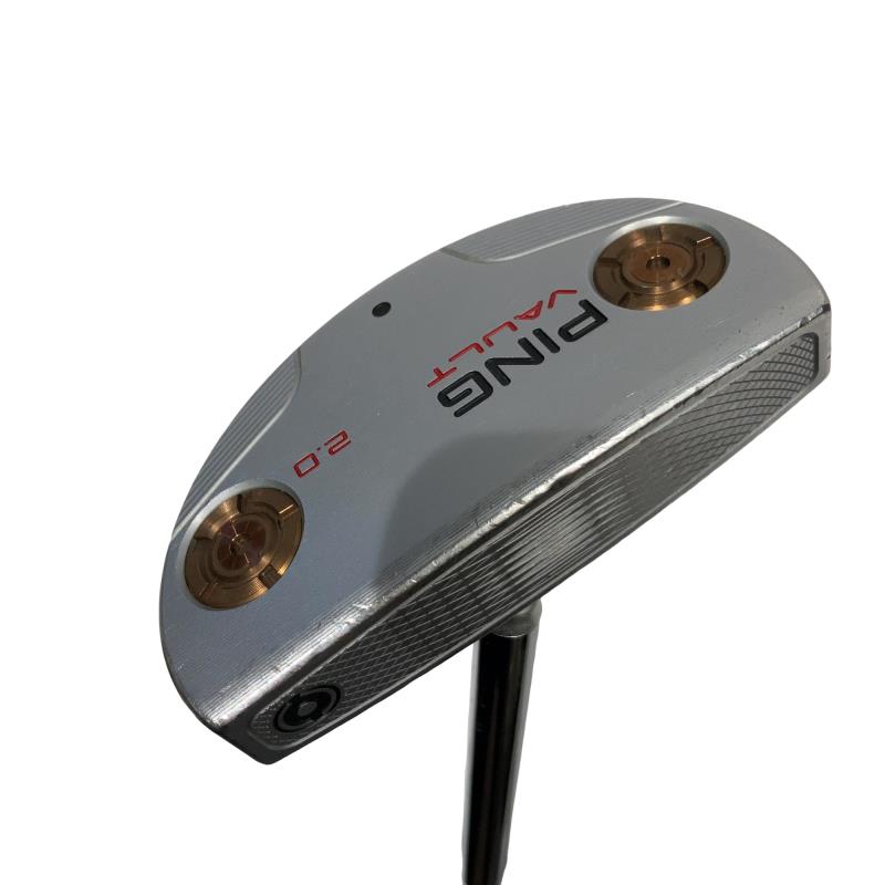 【中古】 ピン VAULT 2.0 PIPER C プラチナム(360g) 32インチ(PP60グリップ) パター PT スチール (フレックスその他) メンズ 男性用 右利き 右用 Dランク ゴルフクラブ|ゴルフパートナー 中古クラブ店