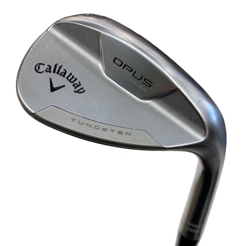 【中古】 キャロウェイ OPUS PLATINUM クロム 58°/10°S ウェッジ WG 純正特注シャフト (フレックスS) メンズ 男性用 右利き 右用 Cランク ゴルフクラブ