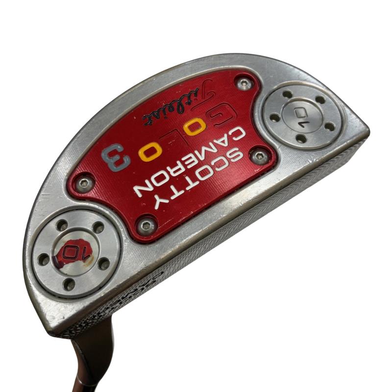 【中古】 タイトリスト SCOTTY CAMERON GoLo 3 35in パター PT スチール写真 (フレックス余分の物) メンズ 成人男性用 右利き 右用 C序列付ける ゴルフ野球クラブ