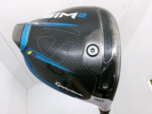 【中古】 テーラーメイド SIM2 9° ドライバー DR 純正特注シャフト (フレックスS) メンズ 男性用 右利き 右用 Cランク ゴルフクラブ