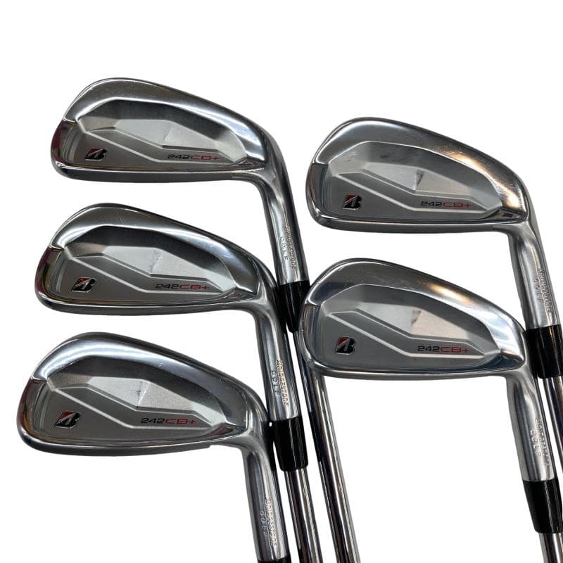 【中古】 ブリヂストン BRIDGESTONE 242CB+ 6S アイアン仕掛ける IR 完全無欠特注立て坑 (フレックスS) メンズ 成人男性用 右利き 右用 C価値づける ゴルフ野球クラブ