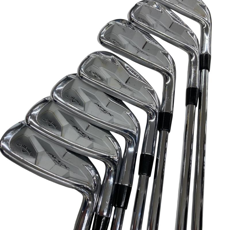 【中古】 キャロウェイ APEX PRO(2019) 7S アイアン仕掛ける IR 完全無欠特注立て坑 (フレックスS) メンズ 成人男性用 右利き 右用 C序列付ける ゴルフ野球クラブ