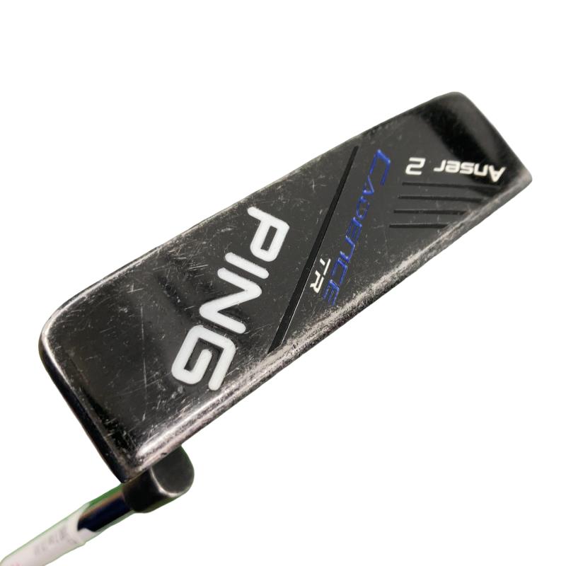 【中古】 ピン CADENCE TR Anser 2(青) 34インチ パター PT スチール (フレックスその他) メンズ 男性用 右利き 右用 Cランク ゴルフクラブ