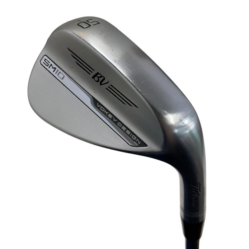 【中古】 タイトリスト VOKEY SPIN MILLED SM10 ツアークロム 50&deg;/12&deg;F ウェッジ WG BV 105 (フレックスその他) メンズ 男性用 右利き 右用 Cランク ゴルフクラブ｜ゴルフパートナー 中古クラブ店