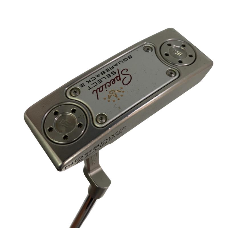 【中古】 タイトリスト SCOTTY CAMERON Special select SQUAREBACK 2 34インチ パター PT スチール (フレックスその他) メンズ 男性用 右利き 右用 Cランク ゴルフクラブ