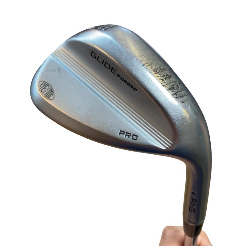 【中古】 ピン PING GLIDE FORGED PRO 59°/08° S(アーコス無し) ウェッジ WG Dynamic Gold (フレックスS) メンズ 男性用 右利き 右用 Cランク ゴルフクラブ