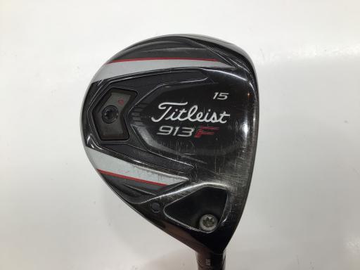 【中古】 タイトリスト 913 F 15° フェアウェイウッド FW 純正特注シャフト (フレックスS) メンズ 男性用 右利き 右用 Cランク ゴルフクラブ