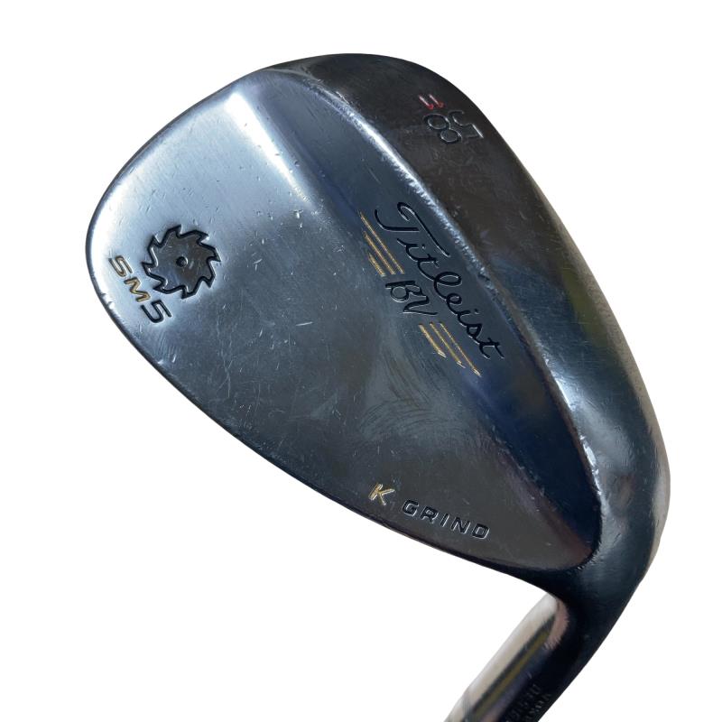 【中古】 タイトリスト VOKEY SPIN MILLED SM5 ツアークロム 58°/11°K ウェッジ WG NS PRO 950GH (フレックスS) メンズ 男性用 右利き 右用 Cランク ゴルフクラブ