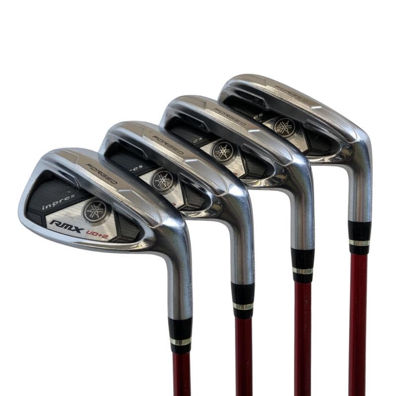 【中古】 ヤマハ inpres RMX UD+2 4S アイアン書き割り IR BASSARA FS50 (フレックスR) メンズ 成人男性用 右利き 右用 D序列付ける ゴルフ野球クラブ