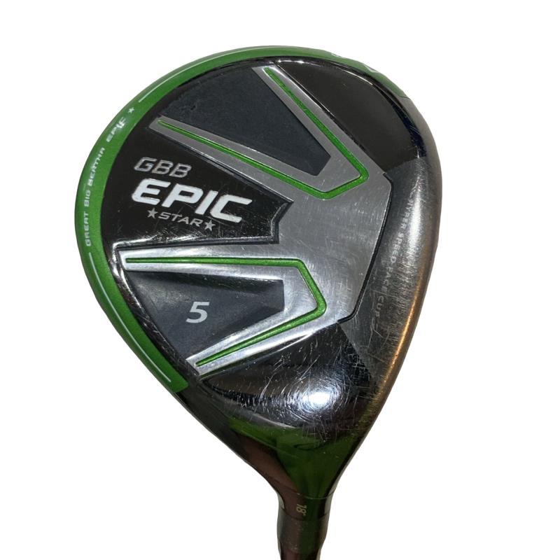 【中古】 キャロウェイ GBB EPIC STAR 5W フェアウェイウッド FW Speeder EVOLUTION for GBB (フレックスSR) メンズ 男性用 右利き 右用 Cランク ゴルフクラブ｜ゴルフパートナー 中古クラブ店