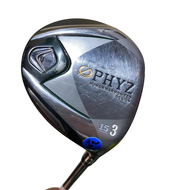 【中古】 ブリヂストン TOURSTAGE PHYZ 3W フェアウェイウッド FW PZ-501W (フレックスR) メンズ 男性用 右利き 右用 Cランク ゴルフクラブ
