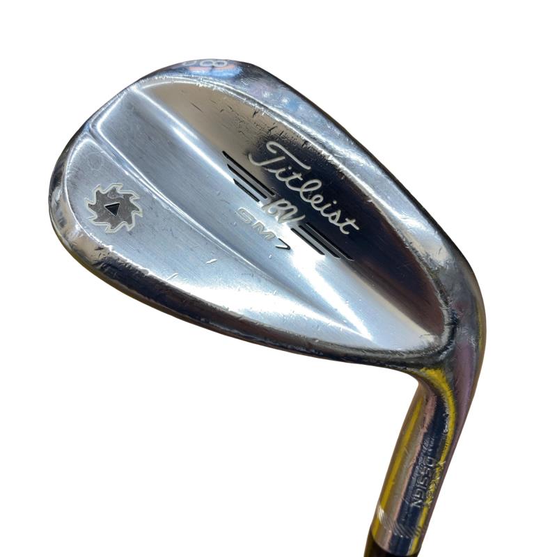 【中古】 タイトリスト VOKEY SPIN MILLED SM7 周遊旅行Cr 58°/12°D ウェッジ WG Dynamic Gold (フレックスS) メンズ 成人男性用 右利き 右用 C序列付ける ゴルフ野球クラブ