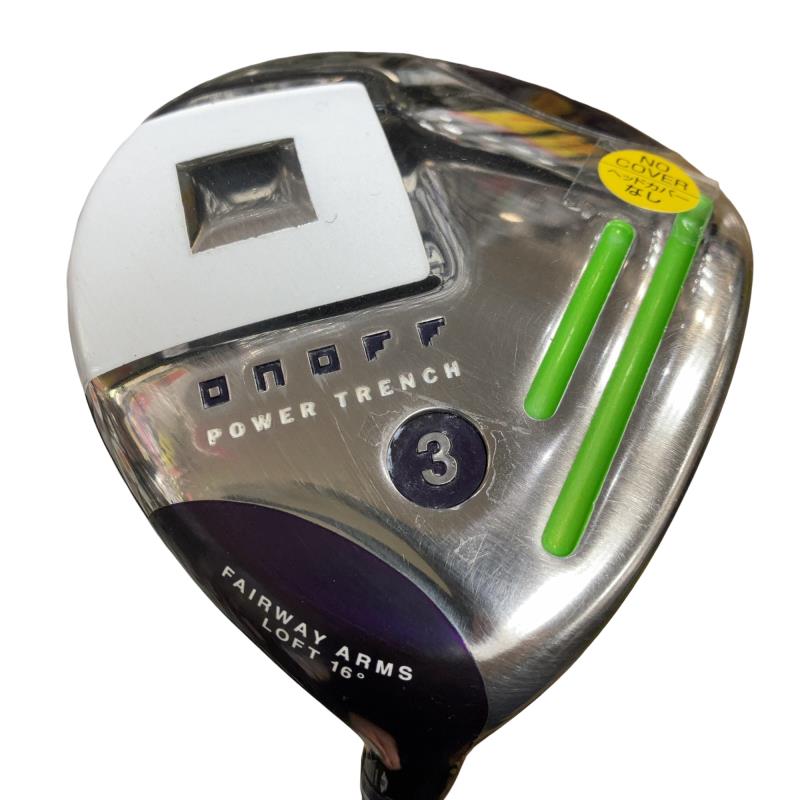 【中古】 ダイワ(グローブライド) ONOFF ARMS(2016) 3W レディース フェアウェイウッド FW SMOOTH KICK LP-416F (フレックスA) レディース 女性用 右利き 右用 Cランク ゴルフクラブ