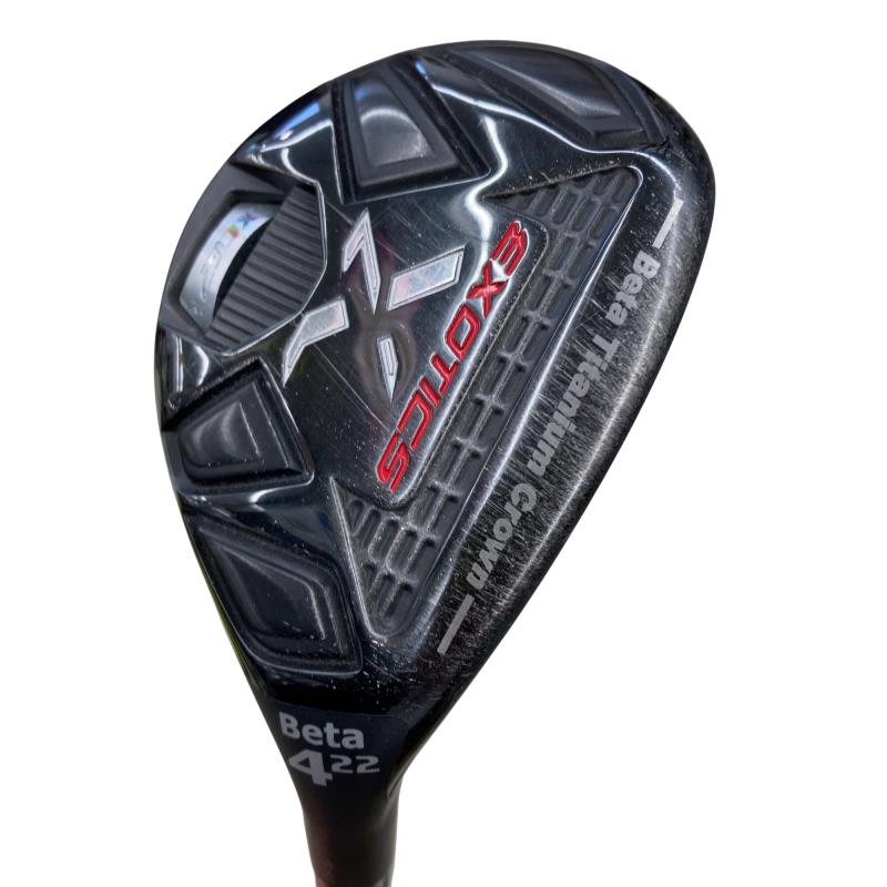 【中古】 ツアーエッジ EXOTICS XCG-7 Beta U4 ユーティリティ UT リシャフト (フレックスその他) メンズ 男性用 右利き 右用 Cランク ゴルフクラブ