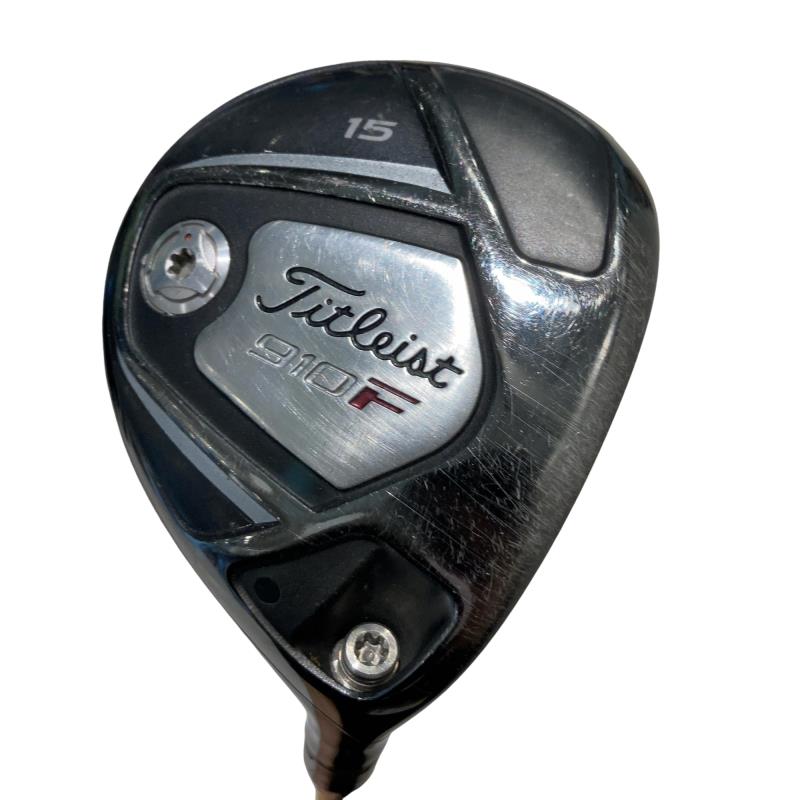 【中古】 タイトリスト 910 F 15° フェアウェイウッド FW ATTAS 3 6 (フレックスS) メンズ 男性用 右利き 右用 Cランク ゴルフクラブ