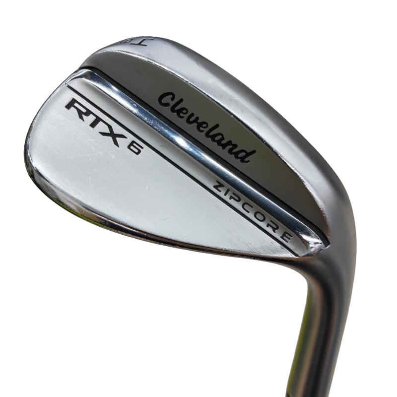 【中古】 クリーブランド Cleveland RTX-6 ZIPCORE ツアーサテン 54&deg;/10&deg; MID ウェッジ WG Dynamic Gold (フレックスS) メンズ 男性用 右利き 右用 Cランク ゴルフクラブ｜ゴルフパートナー 中古クラブ店