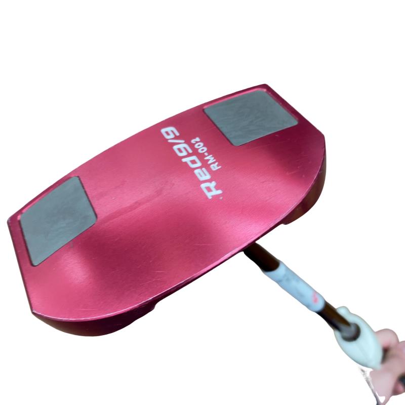 【中古】 キャスコ Red 9/9 RM-002 34インチ パター PT オリジナルカーボン (フレックスその他) メンズ 男性用 右利き 右用 Cランク ゴルフクラブ
