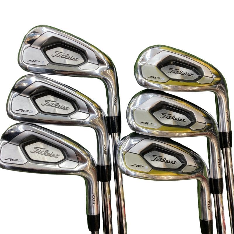 【中古】 タイトリスト Titleist AP3 718 6S アイアン仕掛ける IR NS PRO MODUS3 TOUR105 (フレックスS) メンズ 成人男性用 右利き 右用 C価値づける ゴルフ野球クラブ