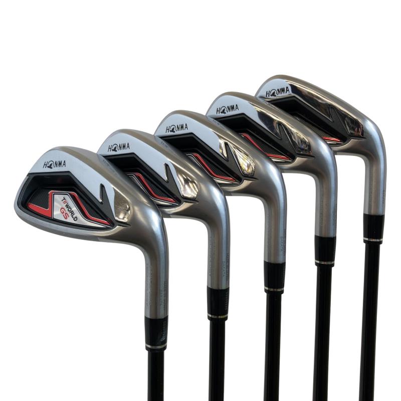 【中古】 本間ゴルフ TOUR WORLD GS 5S アイアン仕掛ける IR SPEED TUNED 48(IR) (フレックスR) メンズ 成人男性用 右利き 右用 D価値づける ゴルフ野球クラブ