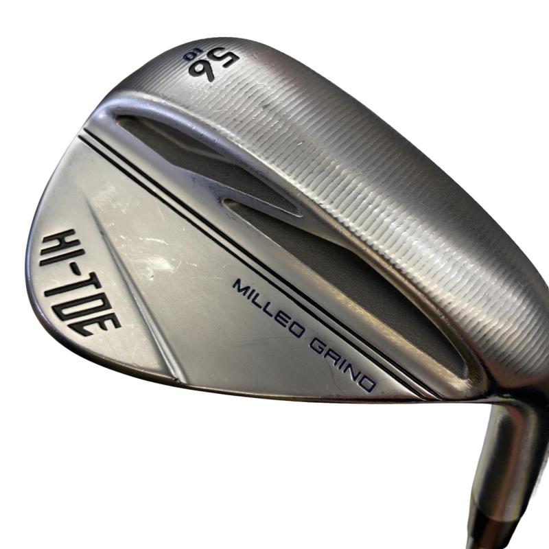 【中古】 仕立て屋お手伝いさん Taylor Made MILLED GRIND HI-TOE(2022) クローム 56°/10° ウェッジ WG NS PRO MODUS3 TOUR115 (フレックスS) メンズ 成人男性用 右利き 右用 C価値づける ゴルフ野球クラブ