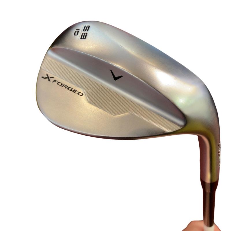 【中古】 キャロウェイ X FORGED(2026) 58°/10° ウェッジ WG 純然たる特注矢がら (フレックスS) メンズ 成人男性用 右利き 右用 C位置づける ゴルフ野球クラブ