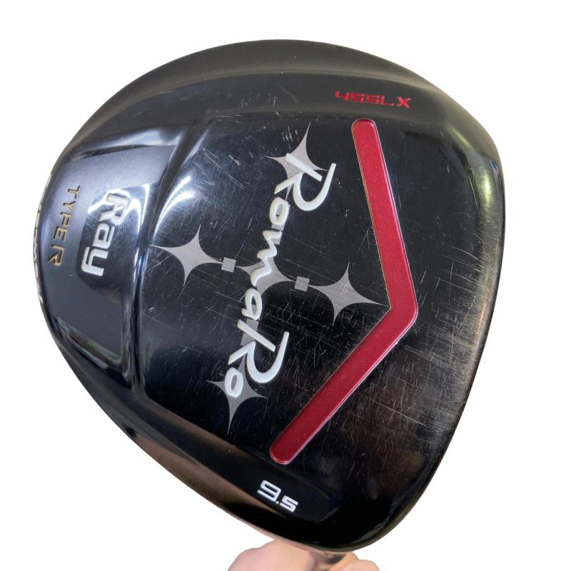 【中古】 RomaRo RomaRo Ray 455LX TYPE R 9.5° ドライバー DR リシャフト (フレックスその他) メンズ 男性用 右利き 右用 Cランク ゴルフクラブ