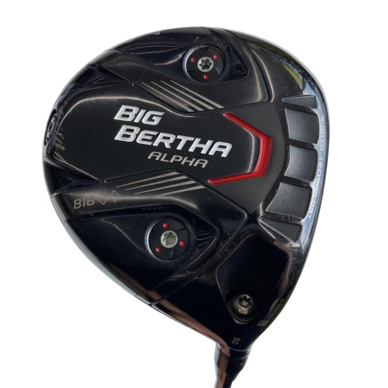 【中古】 キャロウェイ BIG BERTHA ALPHA 816◆◆  9° １番ウッド DR KURO KAGE XM60 (フレックスS) メンズ 成人男性用 右利き 右用 C位置づける ゴルフ野球クラブ