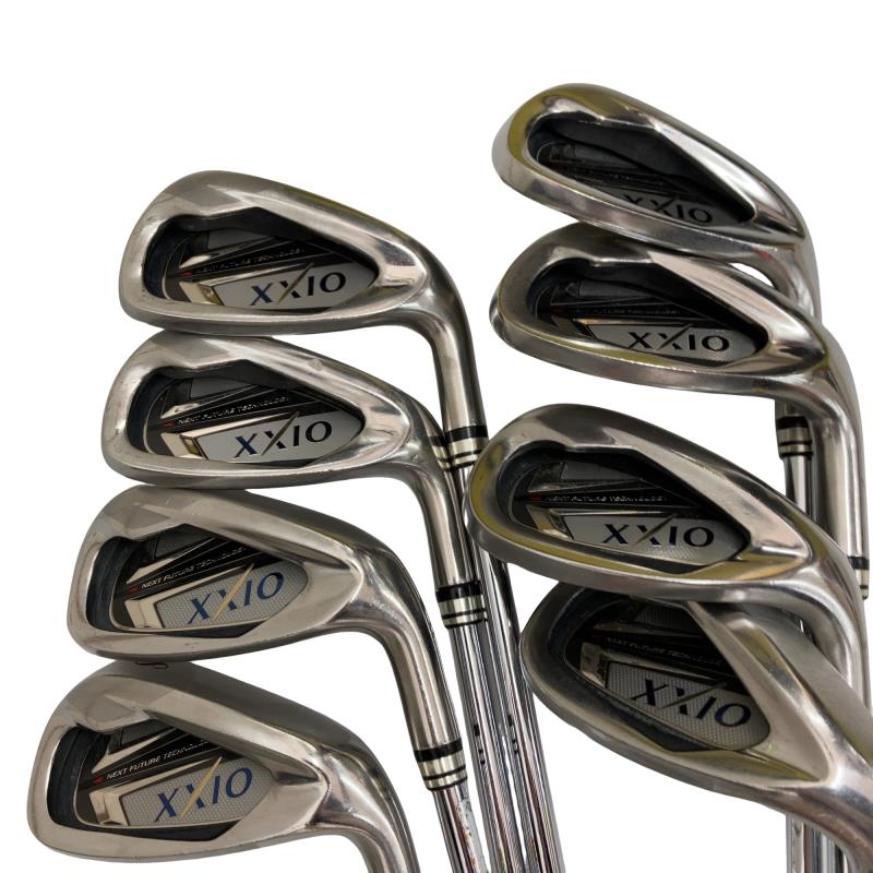 【中古】 ダンロップ XXIO(2012) 8S アイアン書き割り IR NS PRO 920GH for XXIO (フレックスR) メンズ 成人男性用 右利き 右用 C位置づける ゴルフ野球クラブ