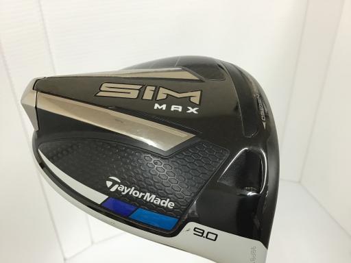 【中古】 テーラーメイド SIM MAX 9° ドライバー DR TENSEI BLUE TM50(DR) (フレックスS) メンズ 男性用 右利き 右用 Cランク ゴルフクラブ