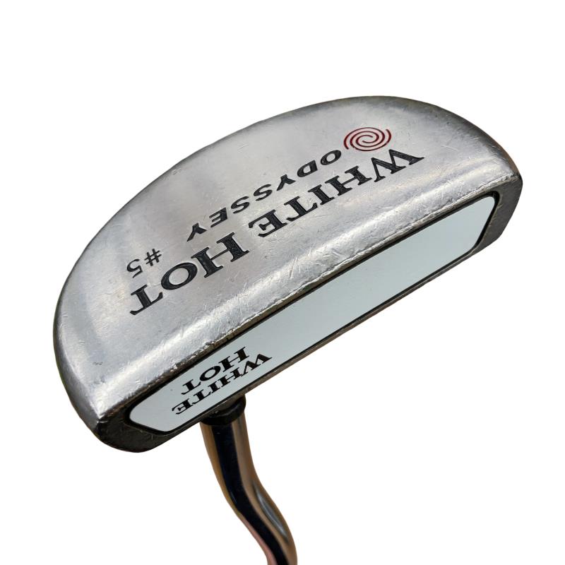 【中古】 オデッセイ WHITE HOT #5 34インチ パター PT スチール (フレックスその他) メンズ 男性用 右利き 右用 Dランク ゴルフクラブ
