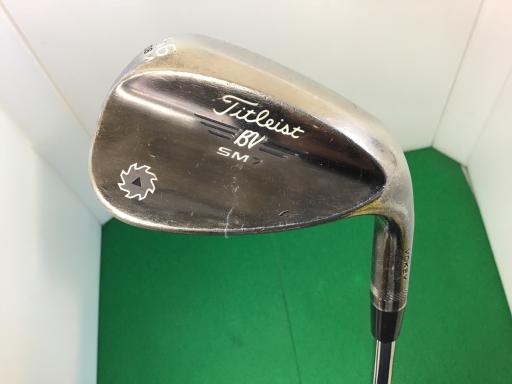 【中古】 タイトリスト VOKEY SPIN MILLED SM7 ブラッシュドスチール 56°/08°M ウェッジ WG NS PRO 950GH (フレックスS) メンズ 成人男性用 右利き 右用 C位置づける ゴルフ野球クラブ