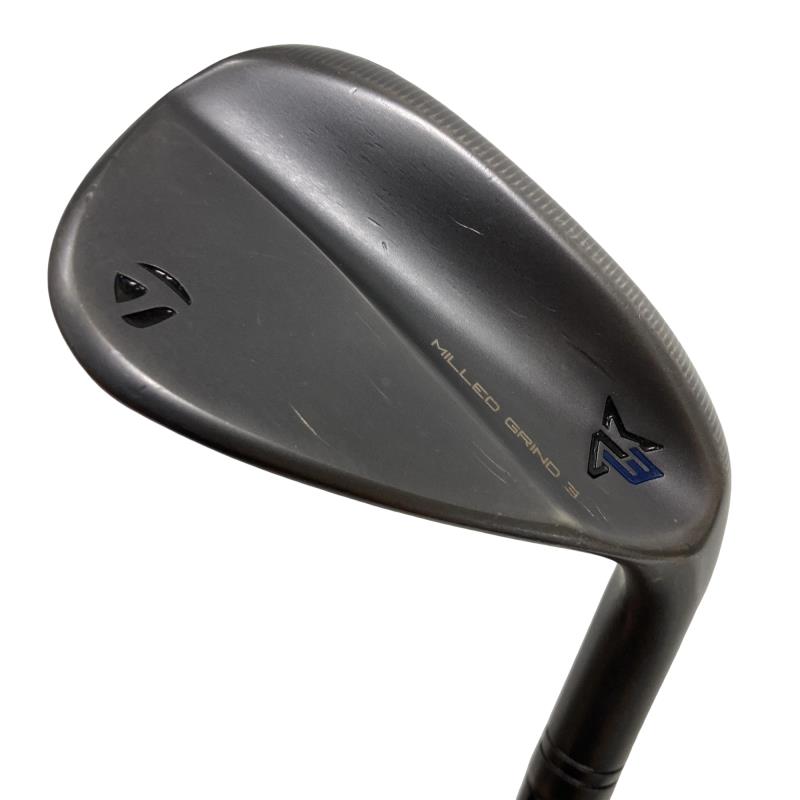 【中古】 テーラーメイド Taylor Made MILLED GRIND 3(ブラック) 50°/09° ウェッジ WG Dynamic Gold (フレックスS) メンズ 男性用 右利き 右用 Cランク ゴルフクラブ