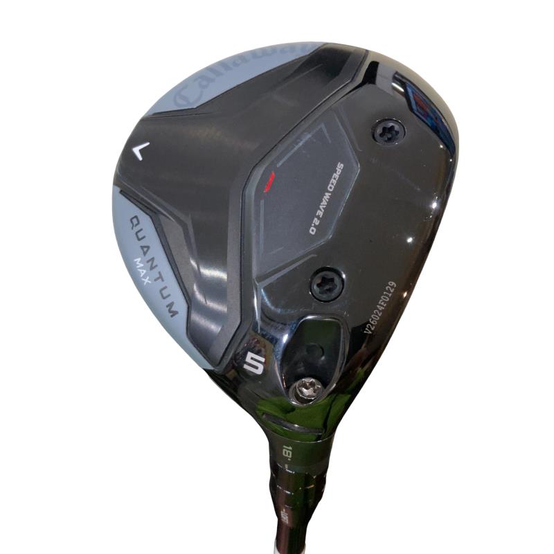 【中古】 キャロウェイ QUANTUM MAX 5W フェアウェイウッド FW 純正特注シャフト (フレックスX) メンズ 男性用 右利き 右用 Bランク ゴルフクラブ