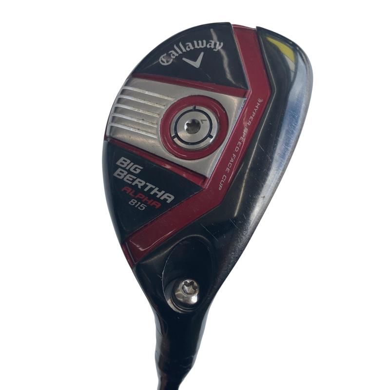 【中古】 キャロウェイ BIG BERTHA ALPHA 815 20° ありがた味 UT BIG BERTHA ALPHA 815(ありがた味) (フレックスS) メンズ 成人男性用 右利き 右用 C位置づける ゴルフ野球クラブ