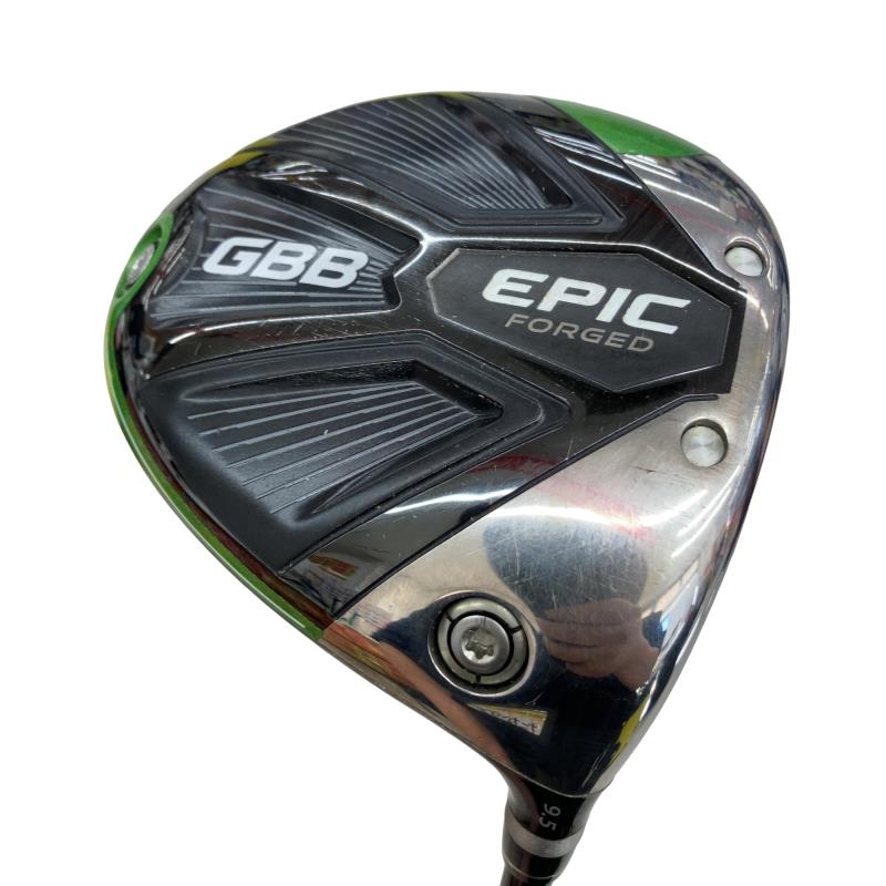 【中古】 キャロウェイ GBB EPIC FORGED  9.5° １番ウッド DR Speeder EVOLUTION for GBB (フレックスS) メンズ 成人男性用 右利き 右用 C序列付ける ゴルフ野球クラブ