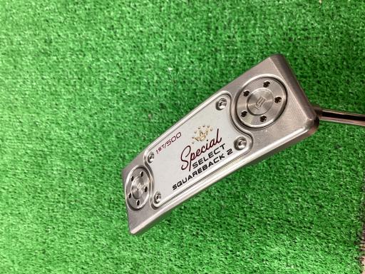 【中古】 タイトリスト SCOTTY CAMERON Special select SQUAREBACK 2 1st/500 34インチ パター PT スチール (フレックスその他) メンズ 男性用 右利き 右用 Cランク ゴルフクラブ