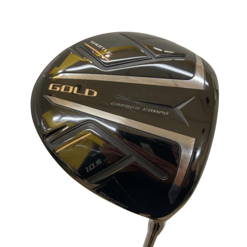 【中古】 マジェスティゴルフ(旧マルマン) SHUTTLE GOLD 10.5° ドライバー DR FUBUKI SG200(DR) (フレックスSR) メンズ 男性用 右利き 右用 Cランク ゴルフクラブ