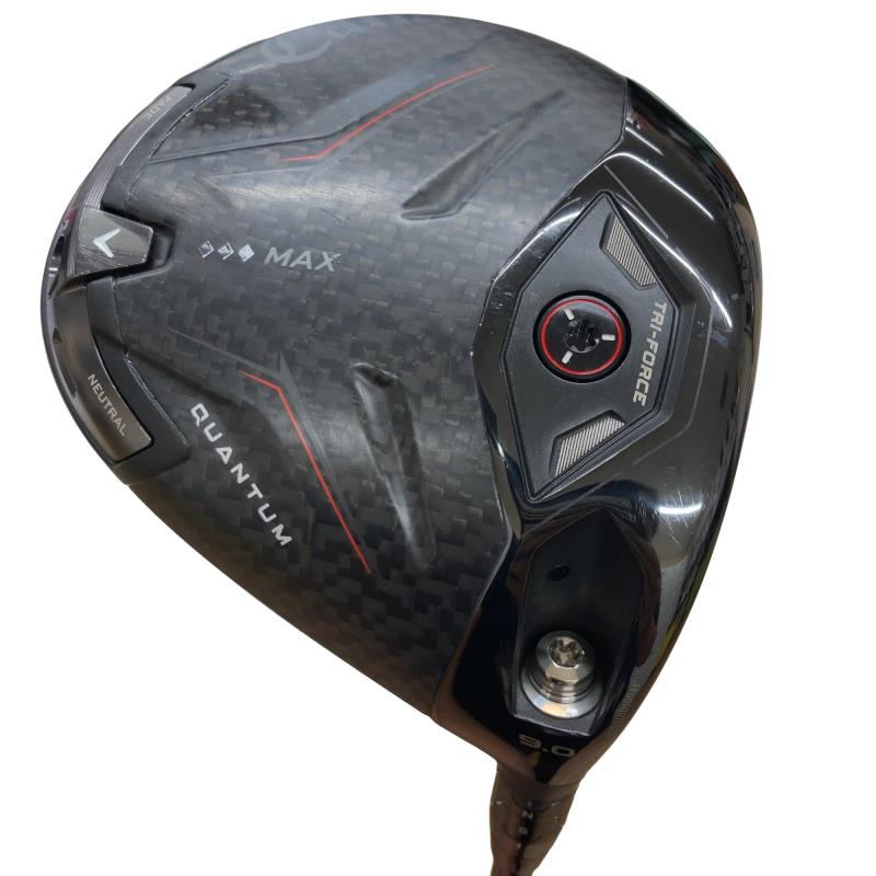 【中古】 キャロウェイ QUANTUM ◆◆◆ MAX 9° ドライバー DR 純正特注シャフト (フレックスS) メンズ 男性用 右利き 右用 Bランク ゴルフクラブ|ゴルフパートナー 中古クラブ店