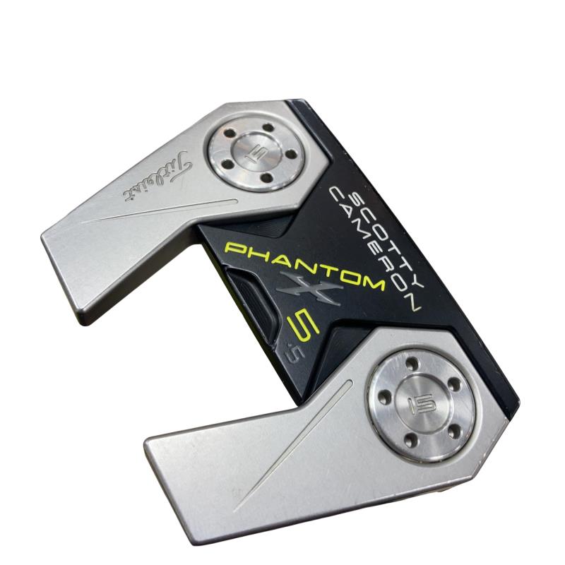 【中古】 タイトリスト SCOTTY CAMERON PHANTOM X 5.5 34in パター PT スチール写真 (フレックス余分の物) メンズ 成人男性用 右利き 右用 C価値づける ゴルフ野球クラブ