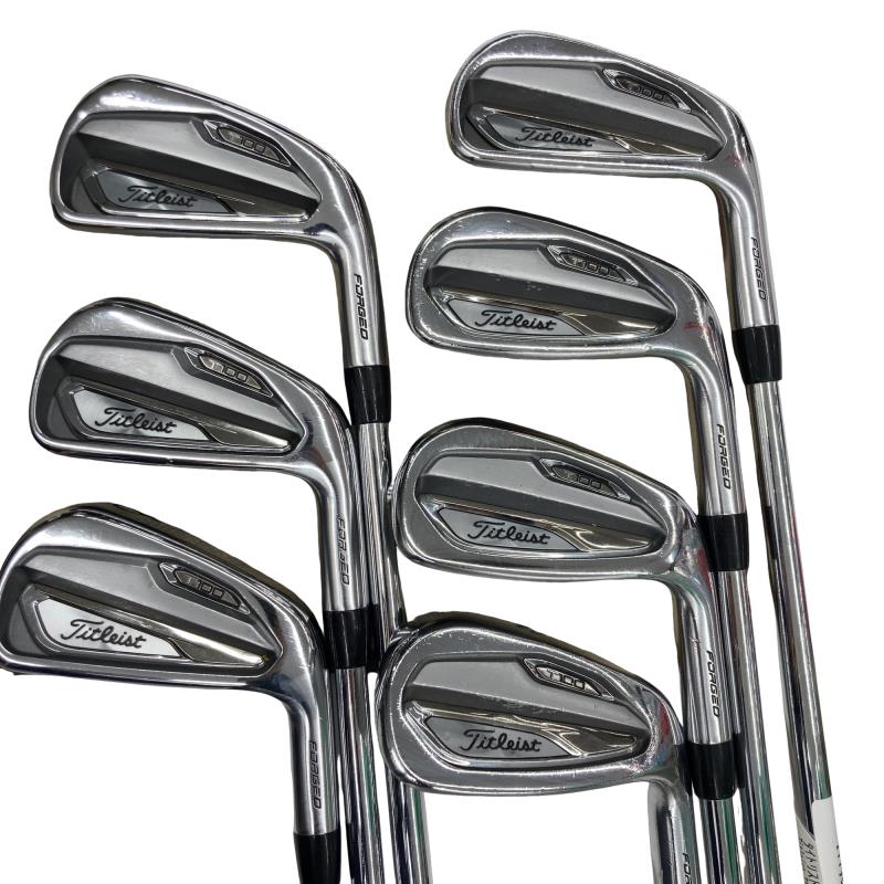 【中古】 タイトリスト Titleist T100 7S アイアン仕掛ける IR 完全無欠特注立て坑 (フレックスS) メンズ 成人男性用 右利き 右用 C価値づける ゴルフ野球クラブ
