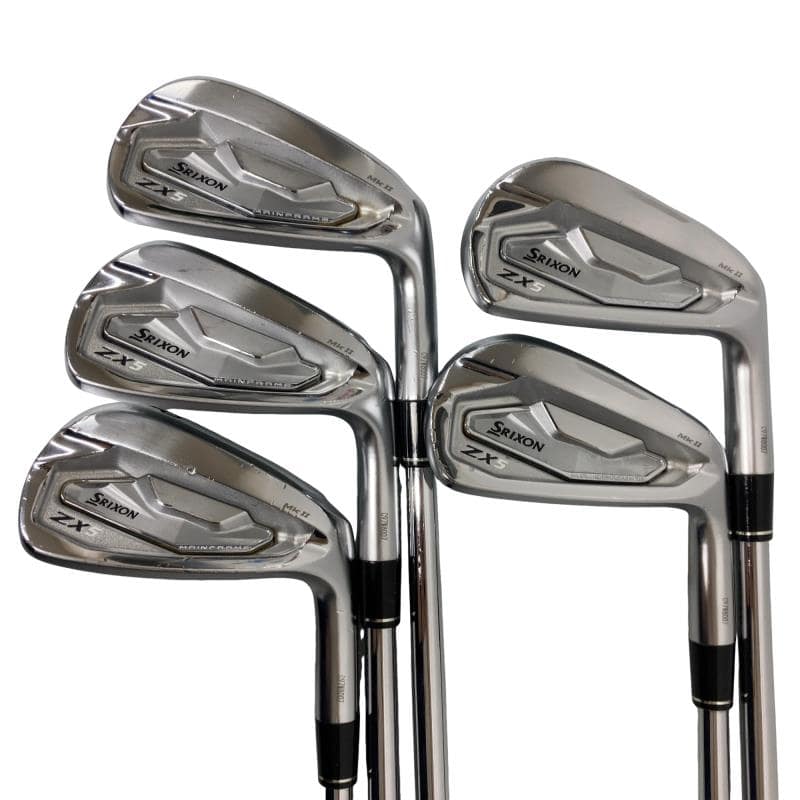 【中古】 ダンロップ SRIXON ZX5 Mk II 6S アイアン仕掛ける IR リシャフト (フレックス余分の物) メンズ 成人男性用 右利き 右用 C価値づける ゴルフ野球クラブ