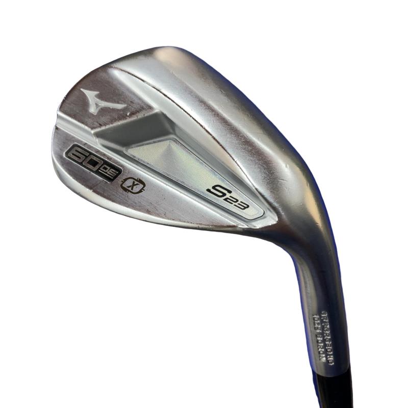 【中古】 ミズノ Mizuno S23(ホワイトサテン) 60°/06°X ウェッジ WG Dynamic Gold 105 (フレックスS) メンズ 男性用 右利き 右用 Cランク ゴルフクラブ