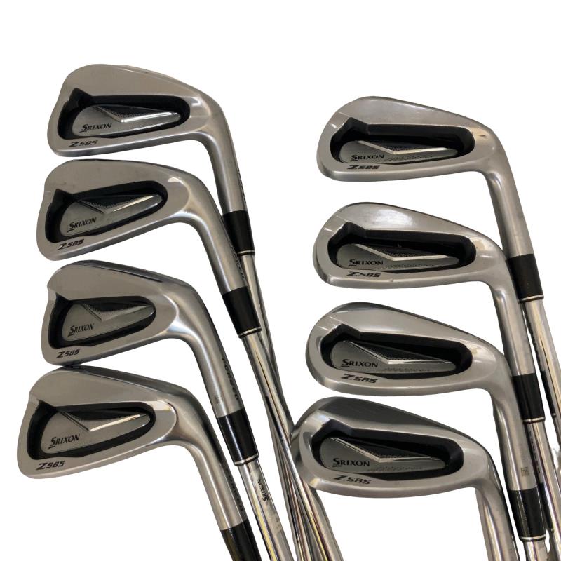 【中古】 ダンロップ SRIXON Z585 8S アイアン仕掛ける IR NS PRO 950GH D.S.T (フレックスS) メンズ 成人男性用 右利き 右用 C価値づける ゴルフ野球クラブ