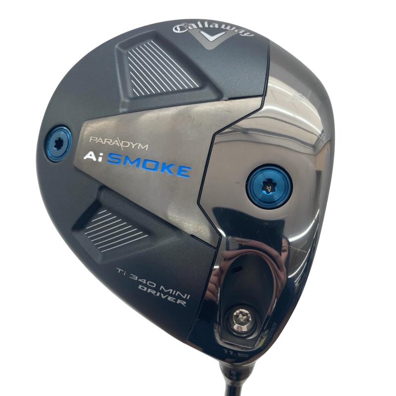 【中古】 キャロウェイ PARADYM Ai SMOKE Ti 340 MINI 11.5° ドライバー DR 純正特注シャフト (フレックスS) メンズ 男性用 右利き 右用 Bランク ゴルフクラブ