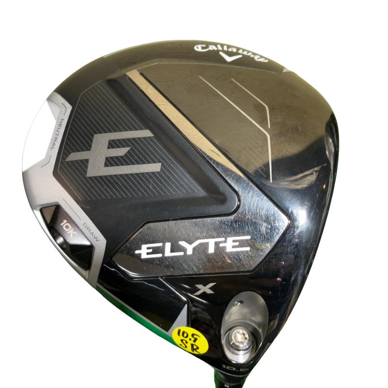 【中古】 キャロウェイ ELYTE X 10K変わり種 10.5° １番ウッド DR VENTUS GREEN 50 for CW(ELYTE DR) (フレックスSR) メンズ 成人男性用 右利き 右用 C価値づける ゴルフ野球クラブ