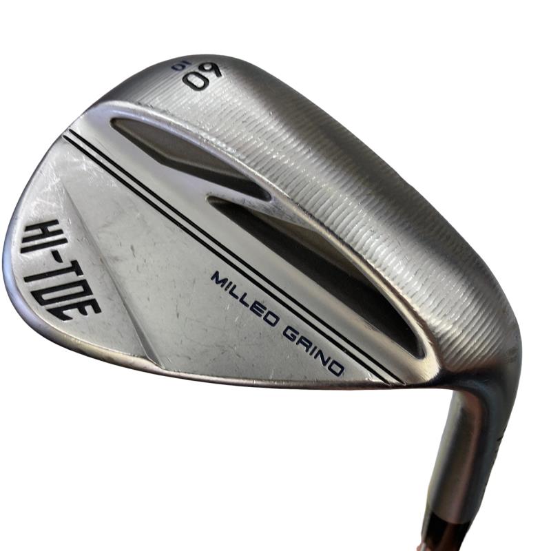 【中古】 仕立て屋お手伝いさん Taylor Made MILLED GRIND HI-TOE(2022) クローム 60°/10° ウェッジ WG NS PRO MODUS3 TOUR115 (フレックスS) メンズ 成人男性用 右利き 右用 D価値づける ゴルフ野球クラブ