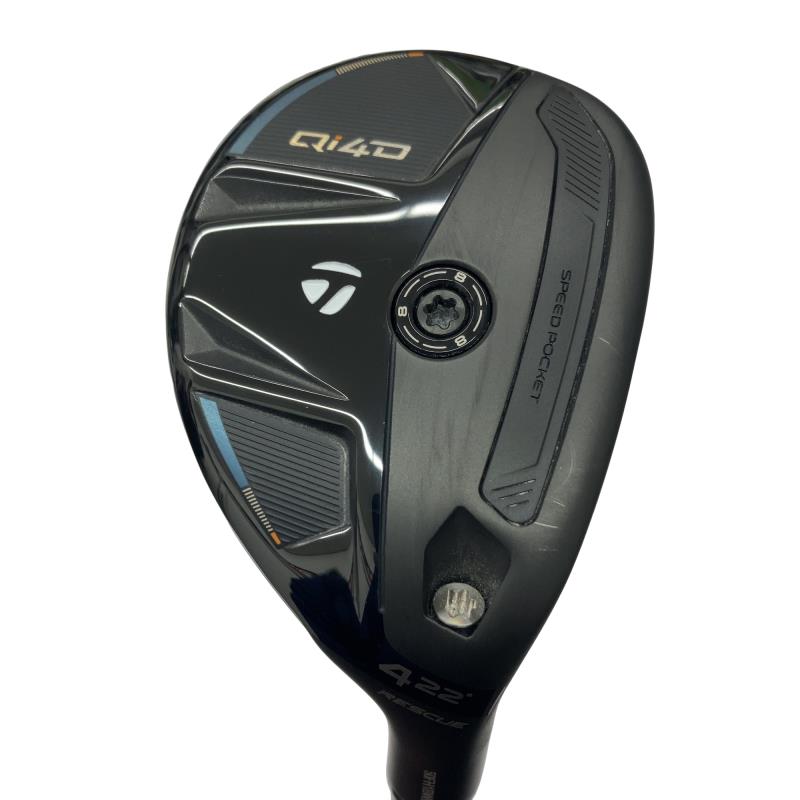 【中古】 テーラーメイド Qi4D U4 ユーティリティ UT REAX 75(Qi4D UT) (フレックスS) メンズ 男性用 右利き 右用 Bランク ゴルフクラブ